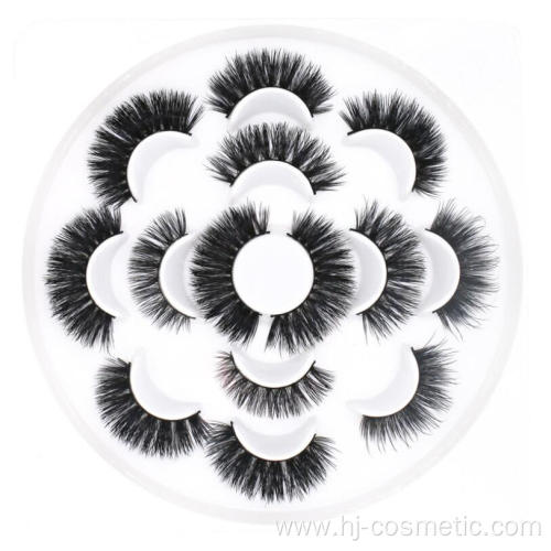 2019 New Arrival flower eyelash pad hot sale 3d real mink fur eye lashes